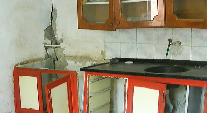 Ordu’da heyelan; 6 ev hasar gördü, 1 eve tahliye