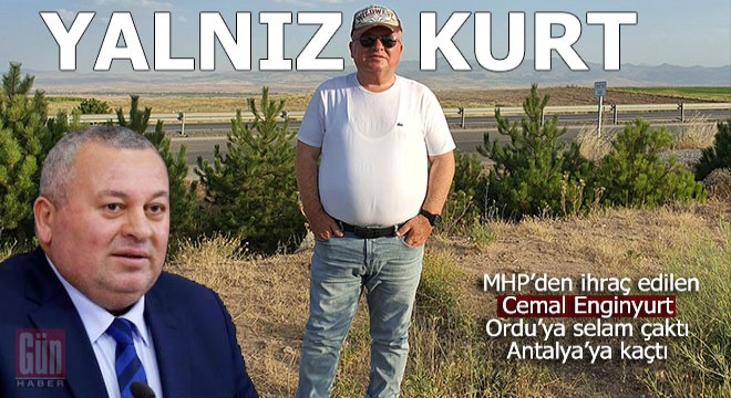 Ordu'ya selam çaktı Antalya'ya kaçtı