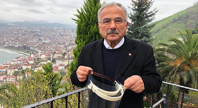 Ordu da yüz koruyucu siperlikte seri üretim başladı