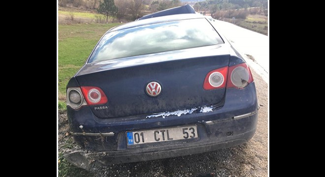 Orhaneli'de araç takla attı: 1 yaralı