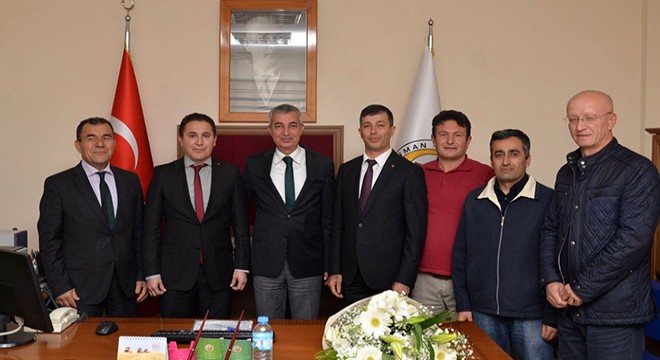Orman işletme müdürüne ziyaret