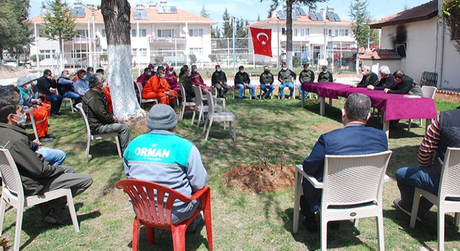 Orman yangınlarıyla mücadele iş başı eğitimi