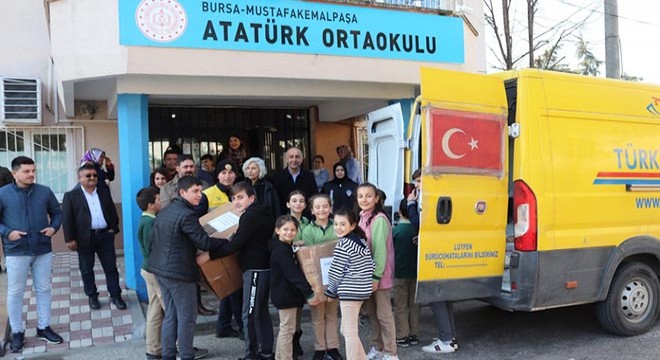 Ortaokul öğrencilerinden Elazığ'daki arkadaşlarına yardım
