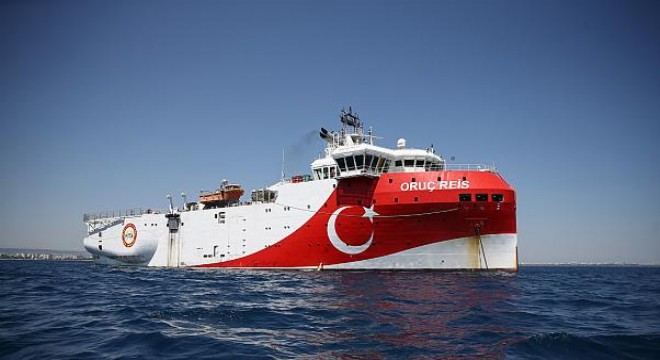 Oruç Reis, Antalya Limanı'ndan ayrıldı