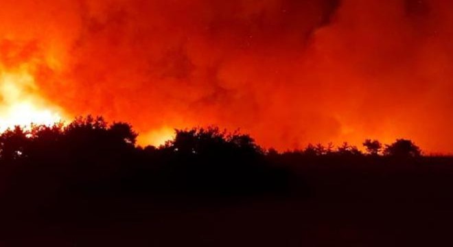 Osmaniye'deki orman yangınında 2'nci gün