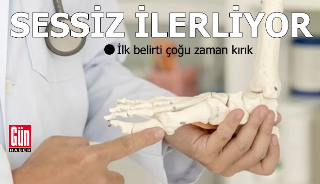 Osteoporoz sessiz ilerliyor: İlk belirti çoğu zaman kırık