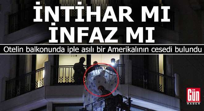 Otel balkonunda esrarengiz bir ölüm