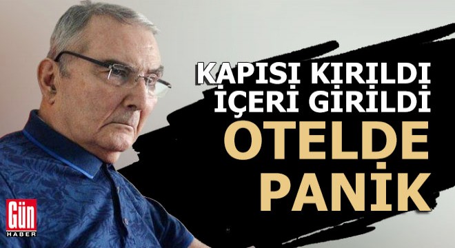 Otel odasında 'Baykal' paniği...