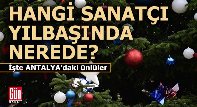 Otellerde 'Noel ve yılbaşı' yoğunluğu