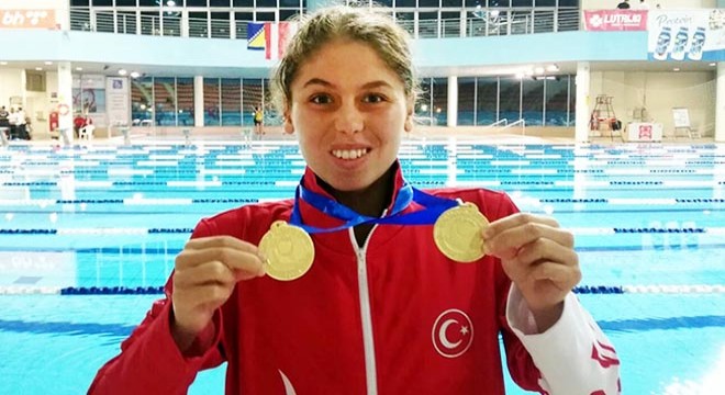 Otizmli Şevval, şampiyonluğu ile örnek oldu