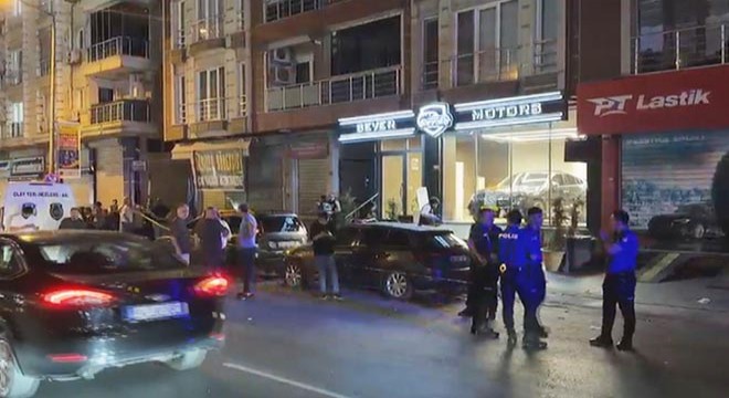 Oto galeriye silahlı saldırı: 1 ölü, 3 yaralı