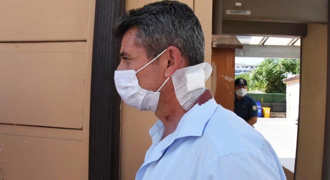 Otobüs şoförü, trafik tartışmasında satırla yaralandı
