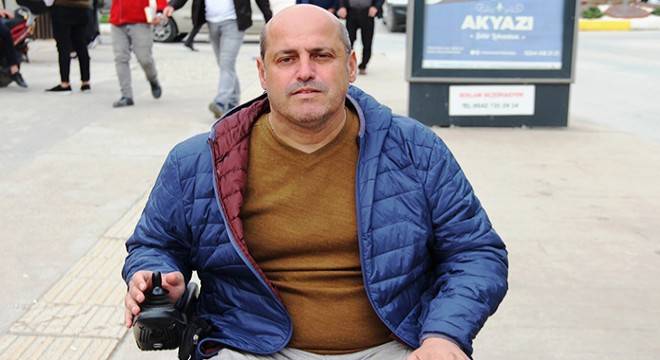 Otobüs şoförünün almadığı engelli yolcu için yeni araç gönderildi