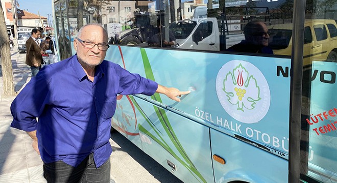 Otobüse çapalı saldırı; panik anları kamerada