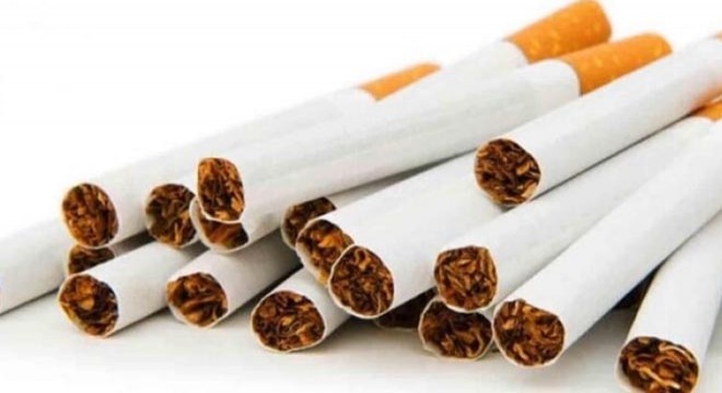 Otobüste 520 paket kaçak sigara ele geçirildi
