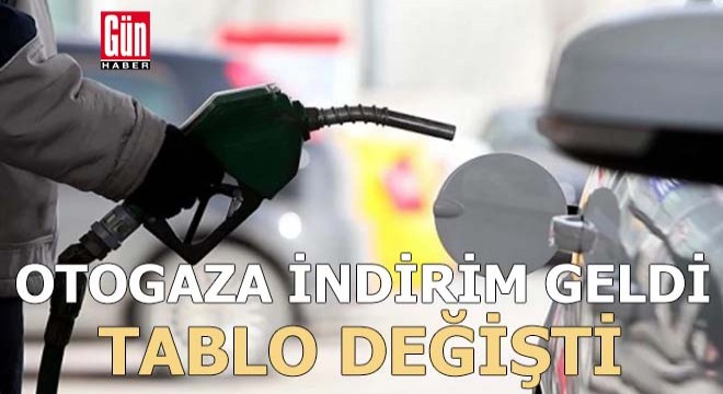 Otogaza indirim geldi, tablo değişti