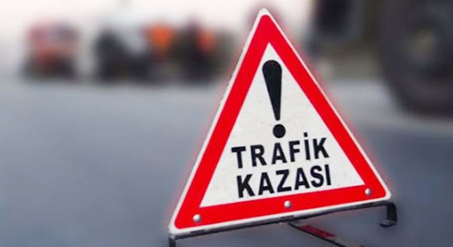Otomobil elektrik direğini ve ağacı devirip tarlaya uçtu