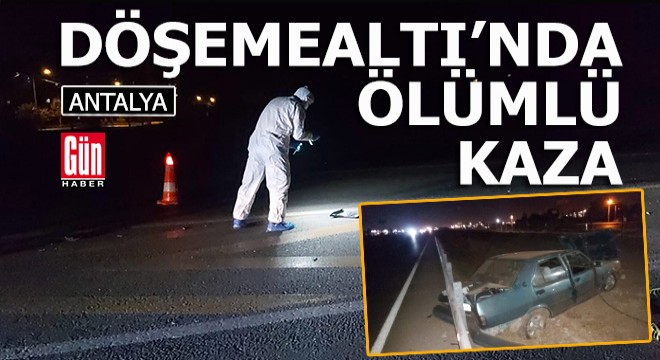 Otomobilin çarptığı yaya hayatını kaybetti