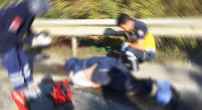 Otomobilin çarptığı yaya öldü