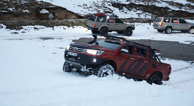 Ovit Dağı'nda off-road etkinliği