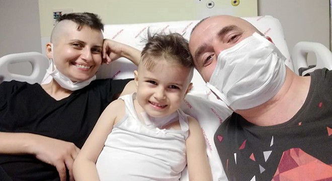 Öykü Arin'e babadan yarı uyumlu nakil süreci başladı