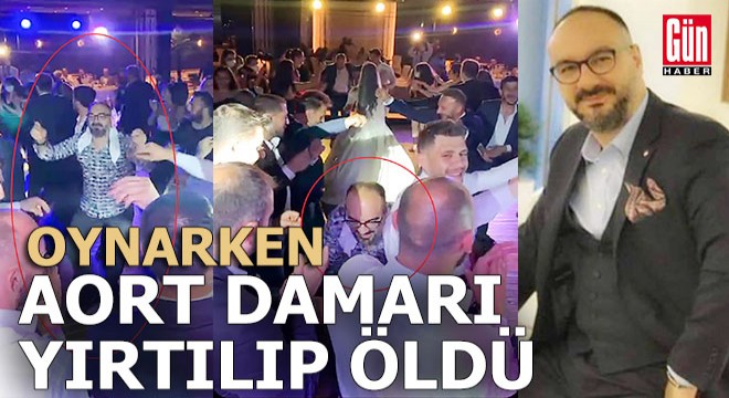 Oynarken aort damarı yırtılan iş adamı hayatını kaybetti