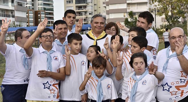 Özel çocuklar izci kampında