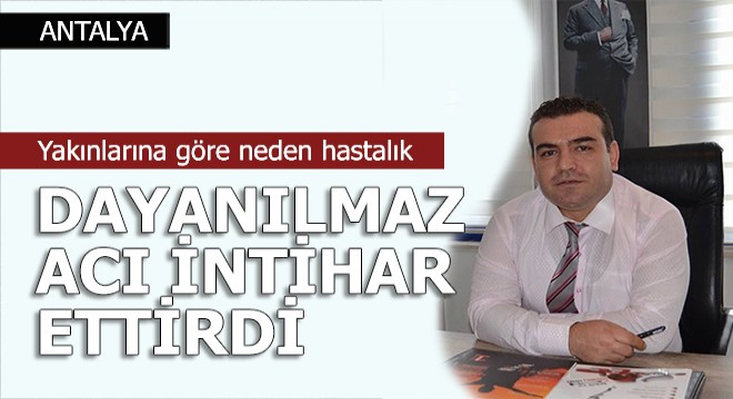 Özel dedektiflik şirketi sahibi, intihar etti