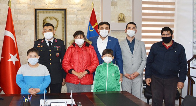 Özel öğrenciler, jandarmayı ziyaret etti