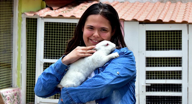 Özel öğrencileri mutlu eden bahçe