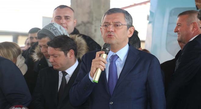 Özgür Özel: Depreme karşı dirençli kentler yaratmalıyız