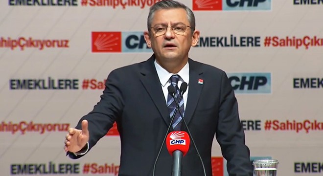 Özgür Özel: En düşük emekli maaşı asgari ücret kadar olmalı