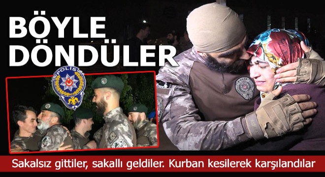 PÖH ler böyle döndüler
