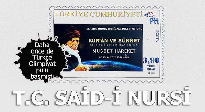 PTT'den Said'-i Nursi pulu