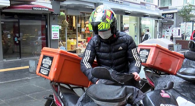 Paket servise ilgi azaldı, motosikletli kurye sayısı düştü