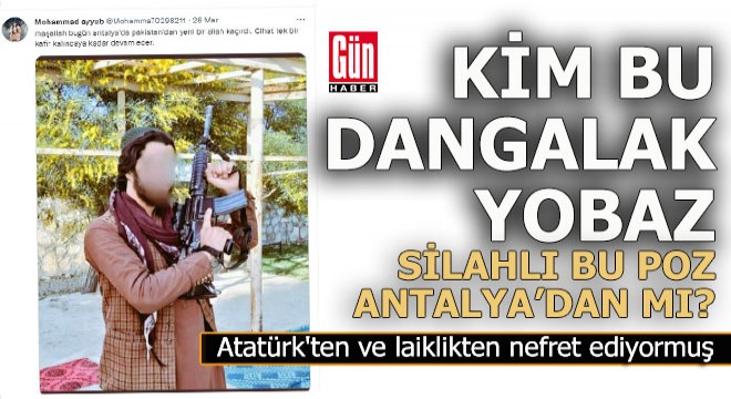 Pakistanlı yobaz; Antalya'ya cihat için silah getirdik