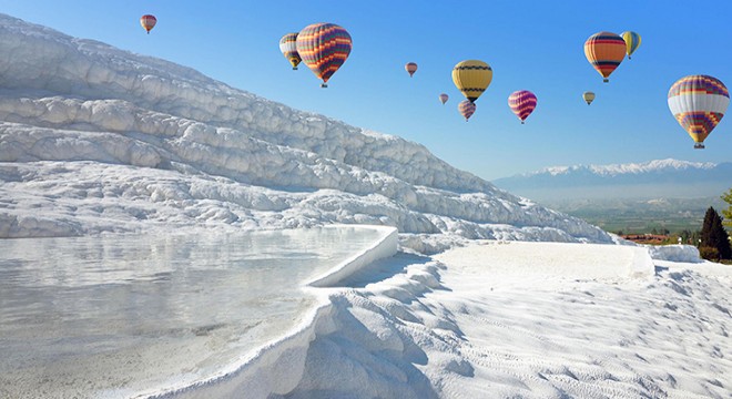 Pamukkale,  İlk 100 Jeolojik Miras Alanı  listesinde