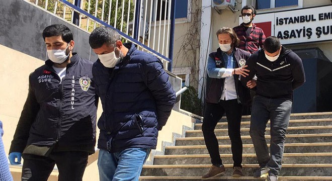 Pandemi hastanesi şantiyesine giren hırsızlar yakalandı