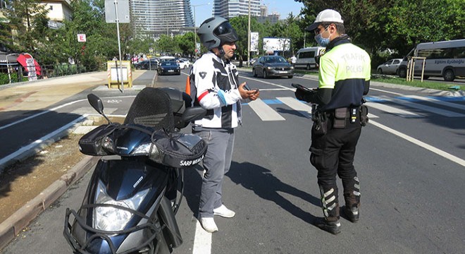 Pandeminin gözdesi motosikletlilere 6 ayda ceza yağdı