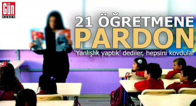 Pardon yanlışlıkla öğretmen yaptık!