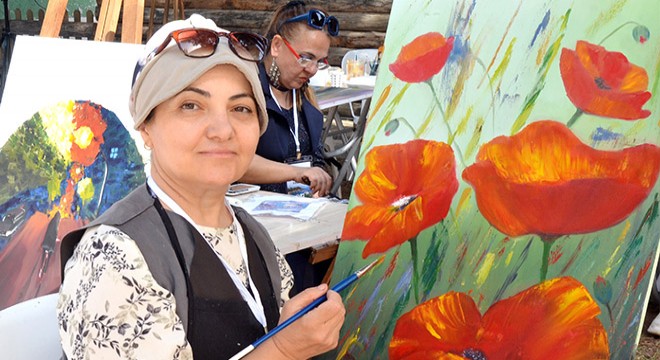 Parkta resim çalıştayı