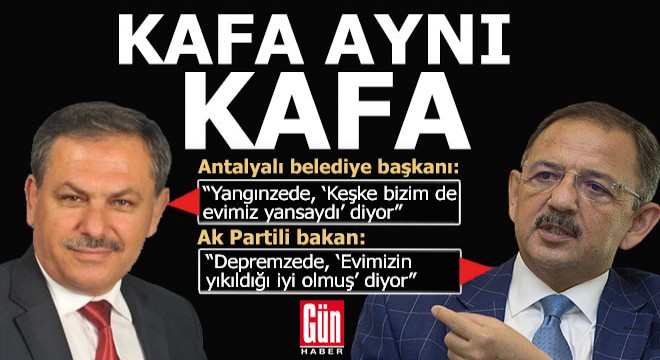 Partileri aynı, isimleri aynı, kafaları da aynı