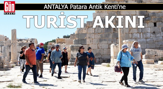 Patara Antik Kenti'ne turist akını