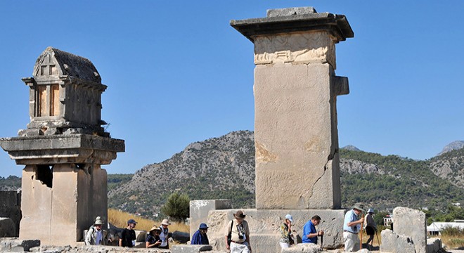 Patara Antik Kenti nin ziyaretçisi arttı