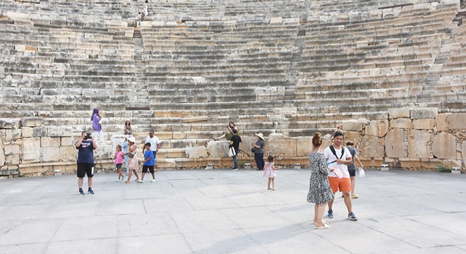 Patara ve Xanthos ta ziyaretçi yoğunluğu