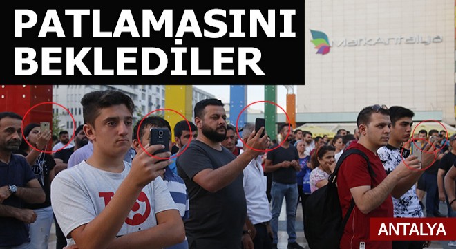 Patlar diye beklediler