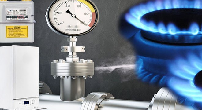 Patlayan doğalgaz saati paniğe yol açtı