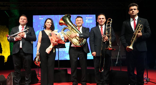 Phaselis Festivali'nde Golden Horn Brass konseri