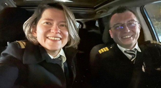 Pilot çift, gökyüzündeki tesadüf uçuşu anlattı
