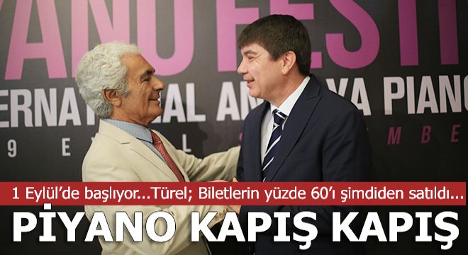 Piyano Festivali 19 yaşında